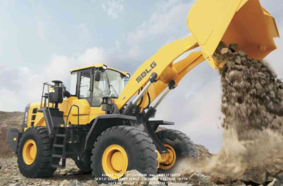 Alat Berat Konstruksi Backhoe Loader dan Motor Grader