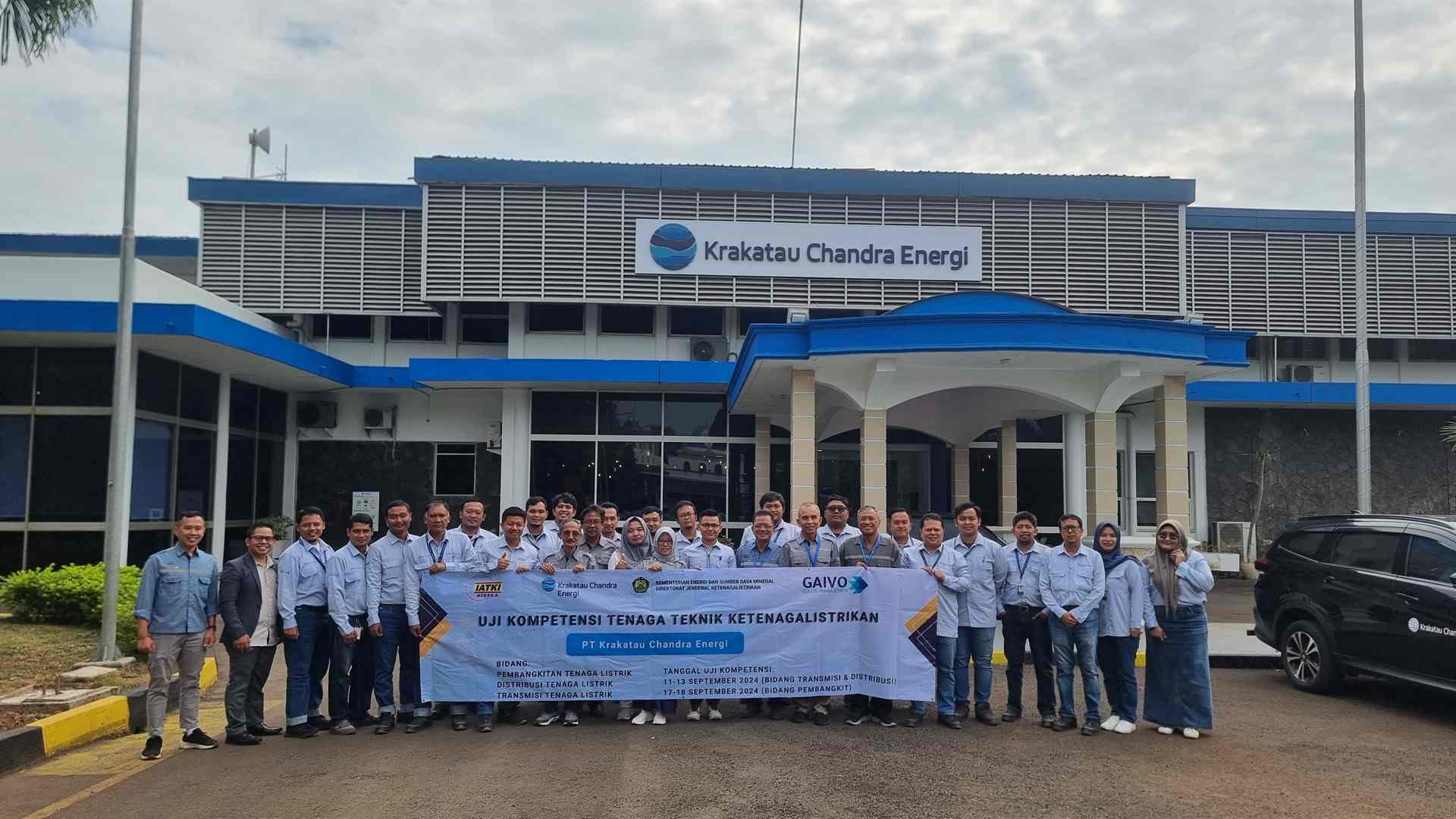 Uji Sertifikasi Kompetensi Tenaga Teknik Ketenagalistrikan/SKTTK(Serkom Listrik) di PT. Krakatau Chandra Energi